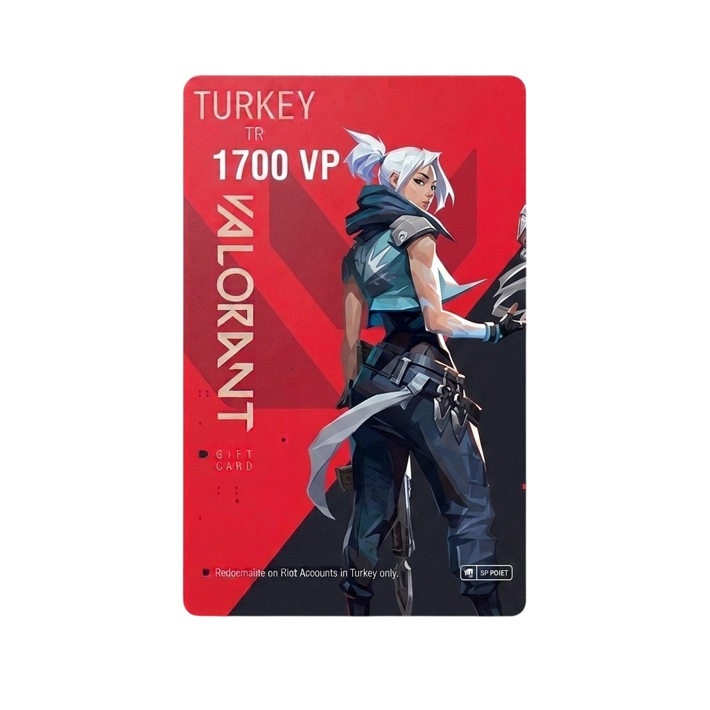 1,700 Valorant Points ๐น๐ท