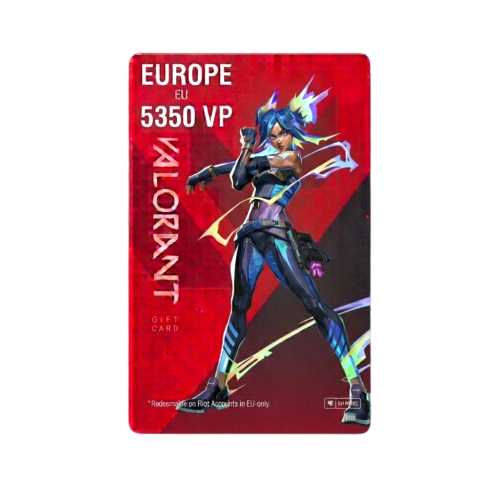 5,350 Valorant Points 🇪🇺