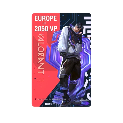 2,050 Valorant Points 🇪🇺