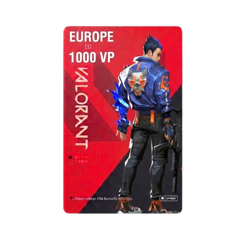 1,000 Valorant Points 🇪🇺