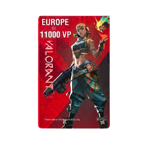 11,000 Valorant Points 🇪🇺