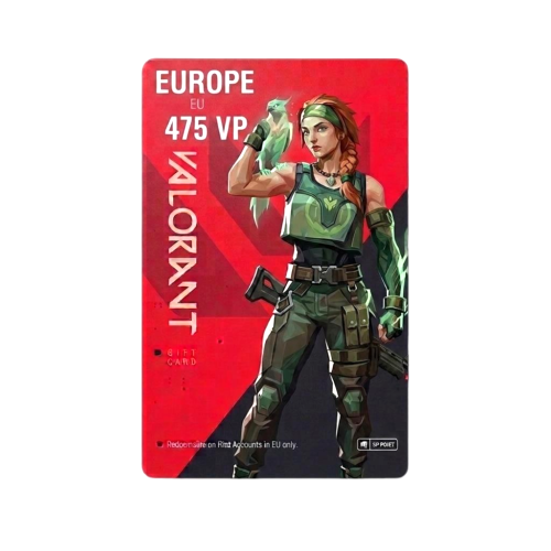 475 Valorant Points 🇪🇺